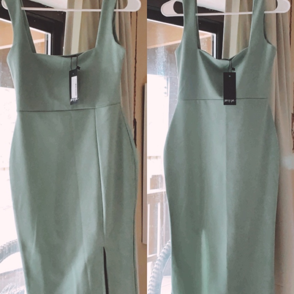 NWT Nasty Gal Sage MIDI